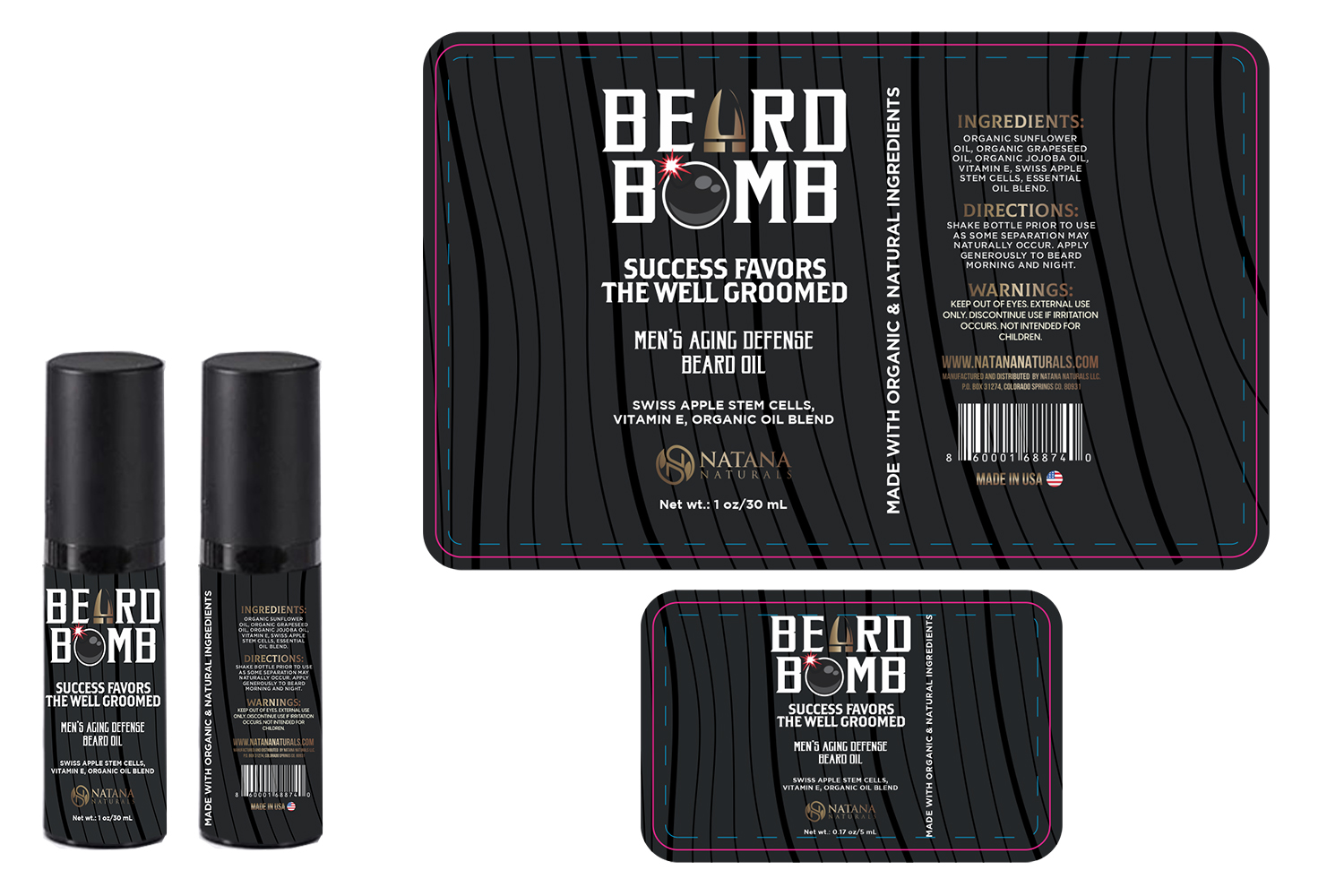 Design Étiquette par Lezette_G pour Natana Naturals | Design #28352396