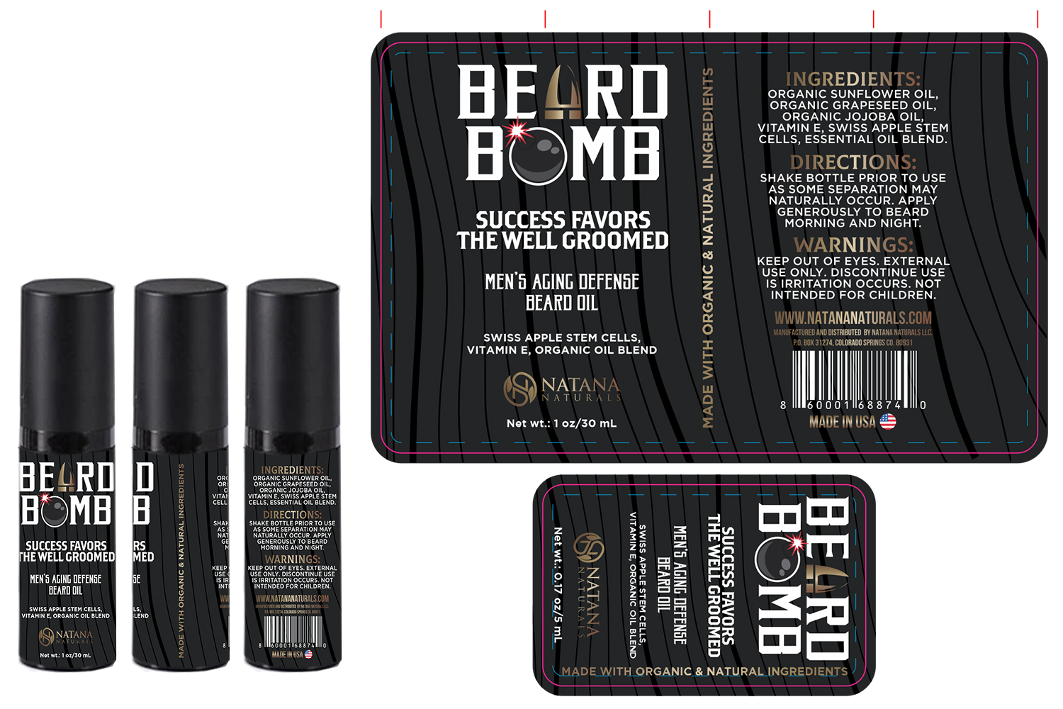 Design Étiquette par Lezette_G pour Natana Naturals | Design #28353590