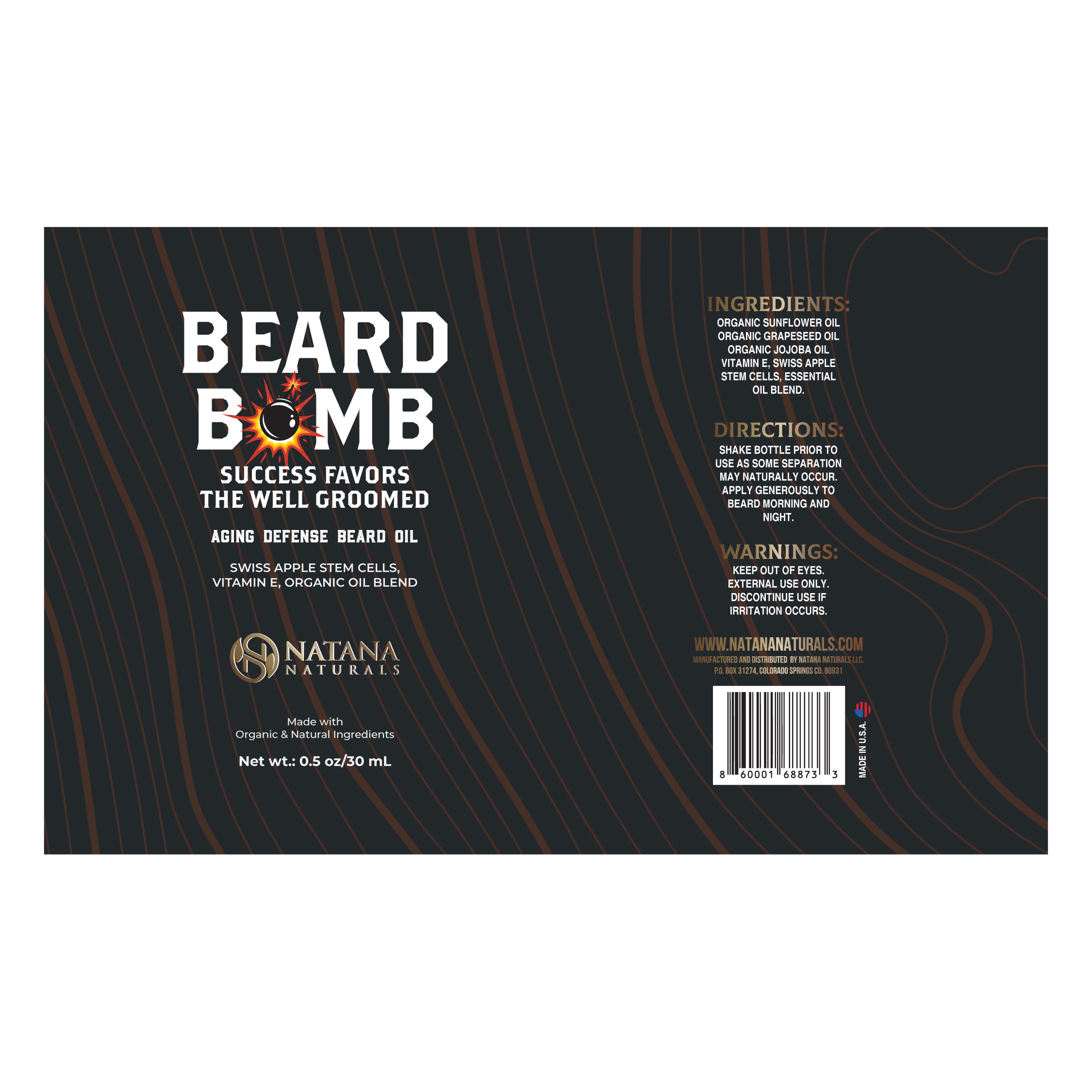 Diseño de Etiqueta por ronin71 para Natana Naturals | Diseño #28354207