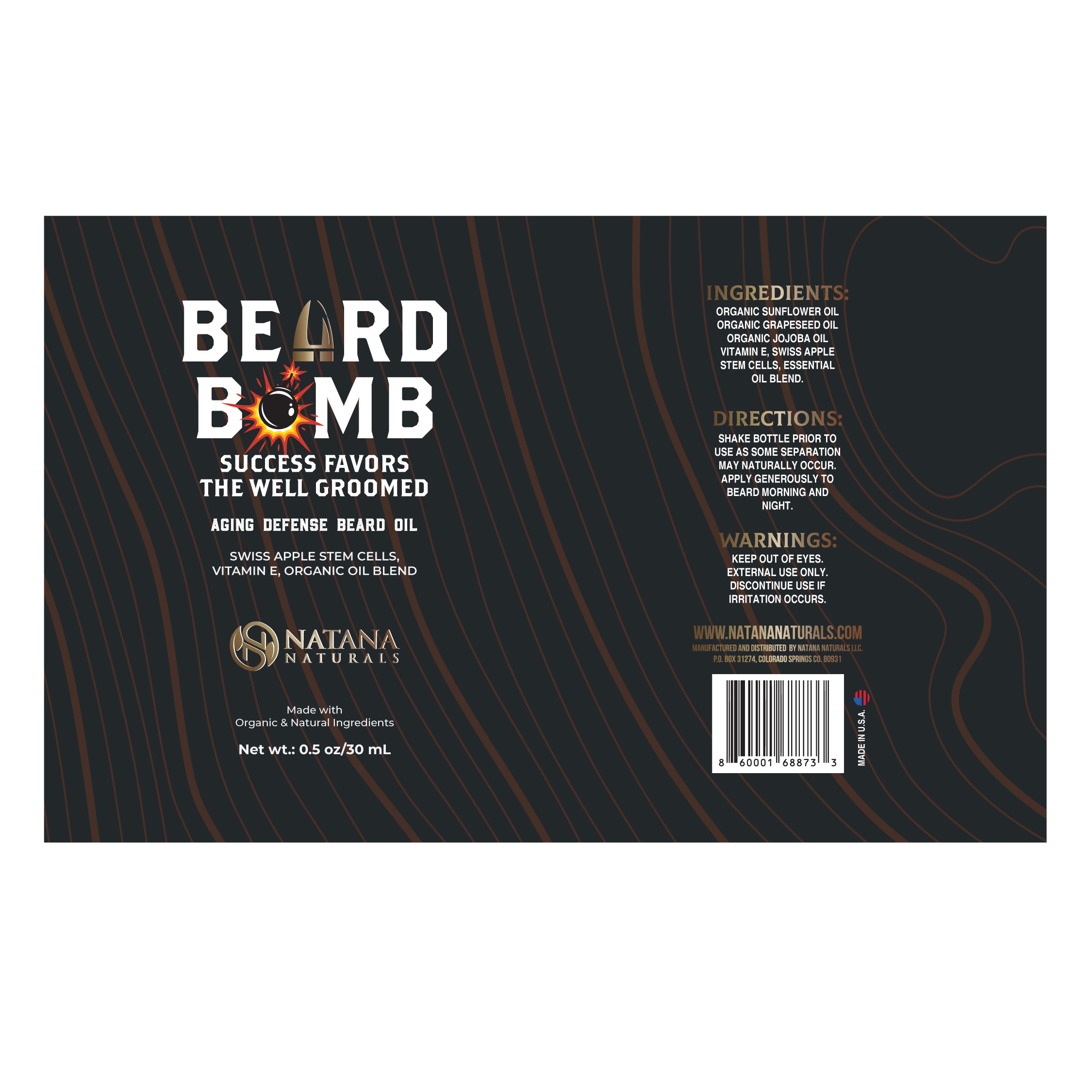 Diseño de Etiqueta por ronin71 para Natana Naturals | Diseño #28354208