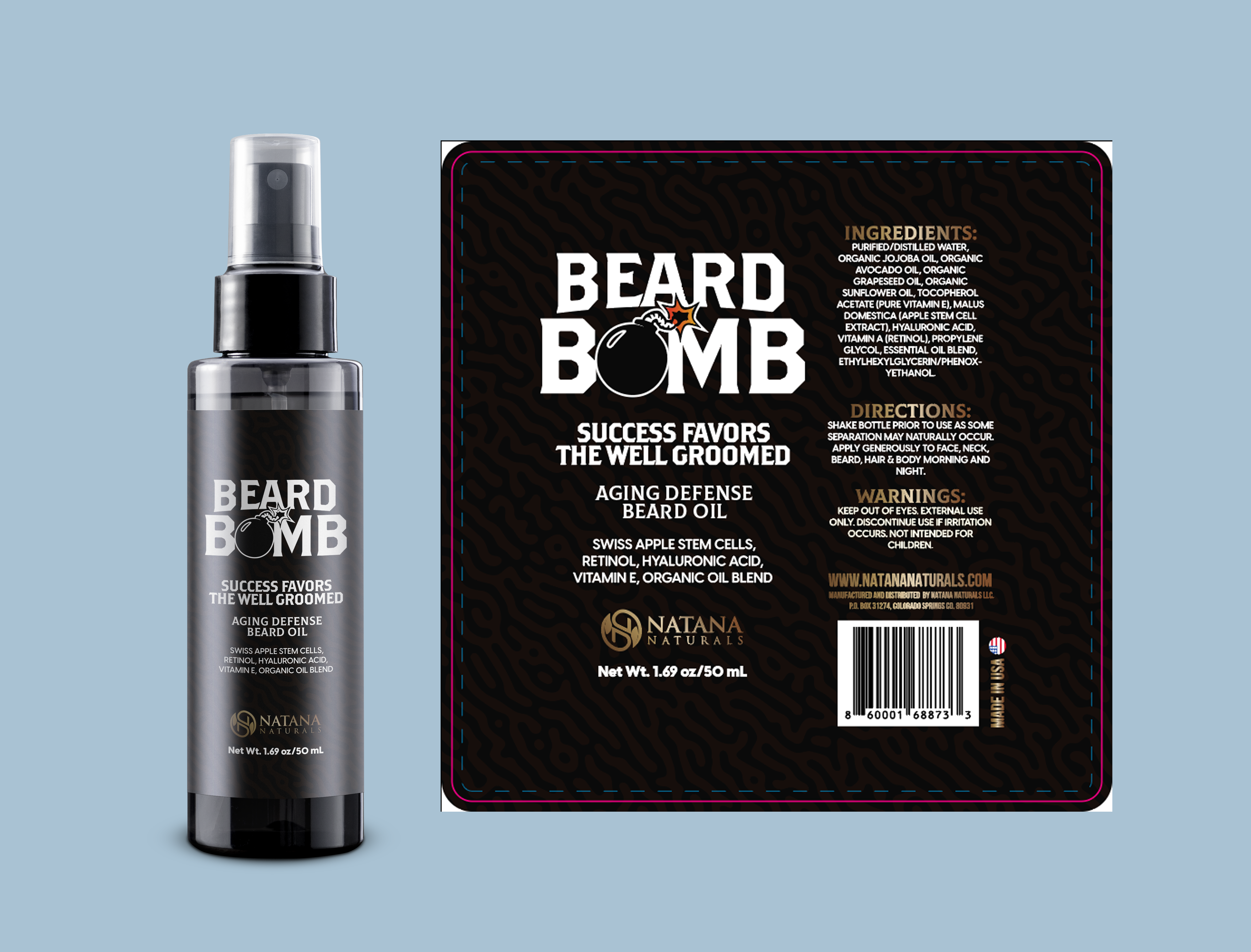 Design Étiquette par josedomingo pour Natana Naturals | Design #28354961