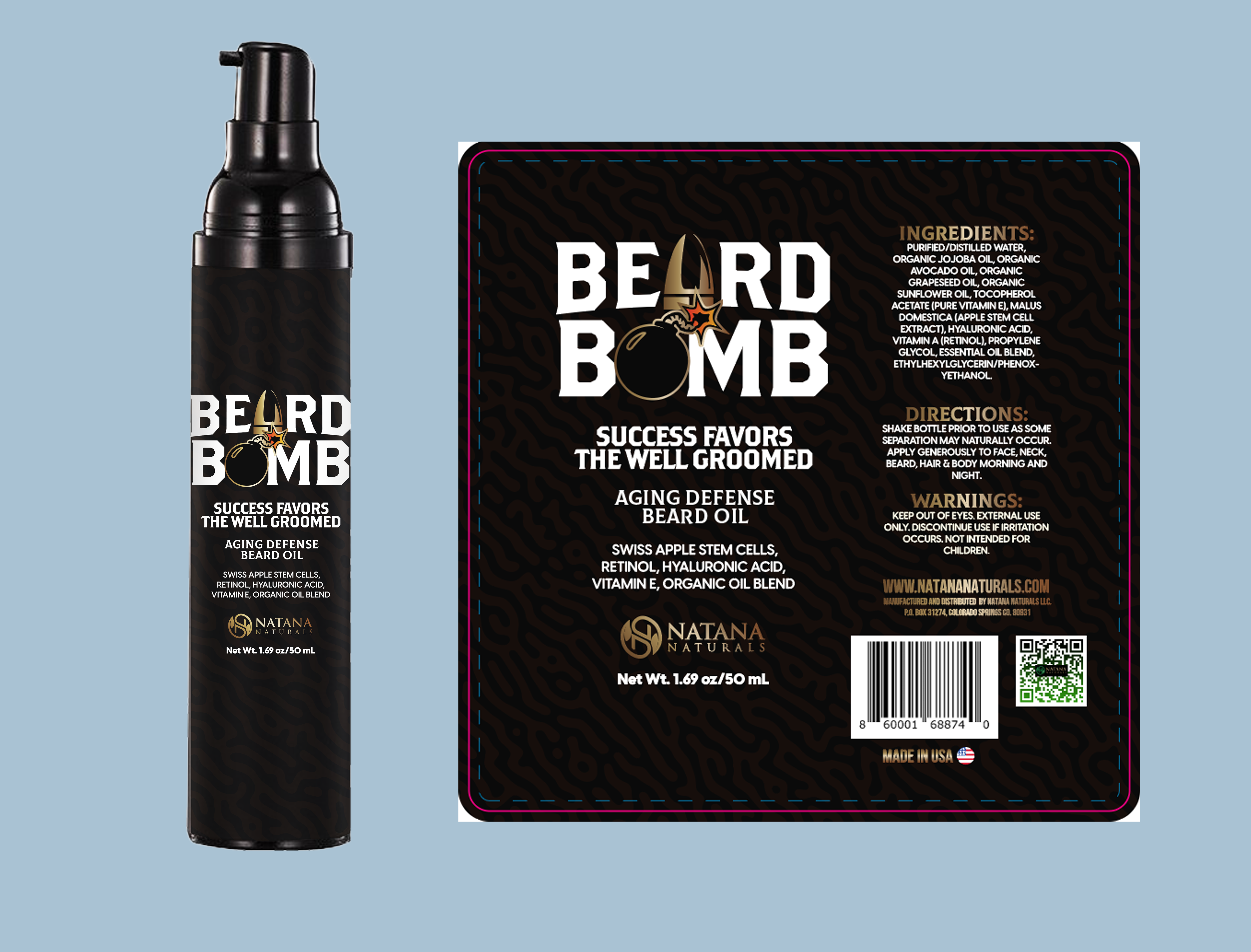 Label Design by josedomingo for Natana Naturals | Design #28368832