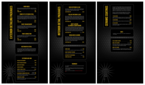 Signage Design by CesarR for alchemist garage detailing | Design #28353275