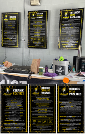 Signage Design by Impressive Sol for alchemist garage detailing | Design #28339136