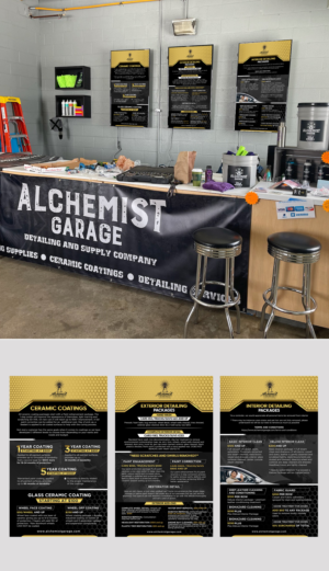 Design de Panneau par debdesign pour alchemist garage detailing | Design : #28338992