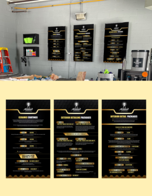 Design de Panneau par debdesign pour alchemist garage detailing | Design : #28339175