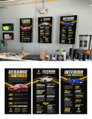 Design de Panneau par debdesign pour alchemist garage detailing | Design : #28339344