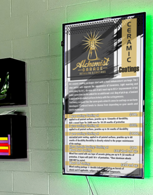 Signage Design by Petter Goms for alchemist garage detailing | Design #28336459