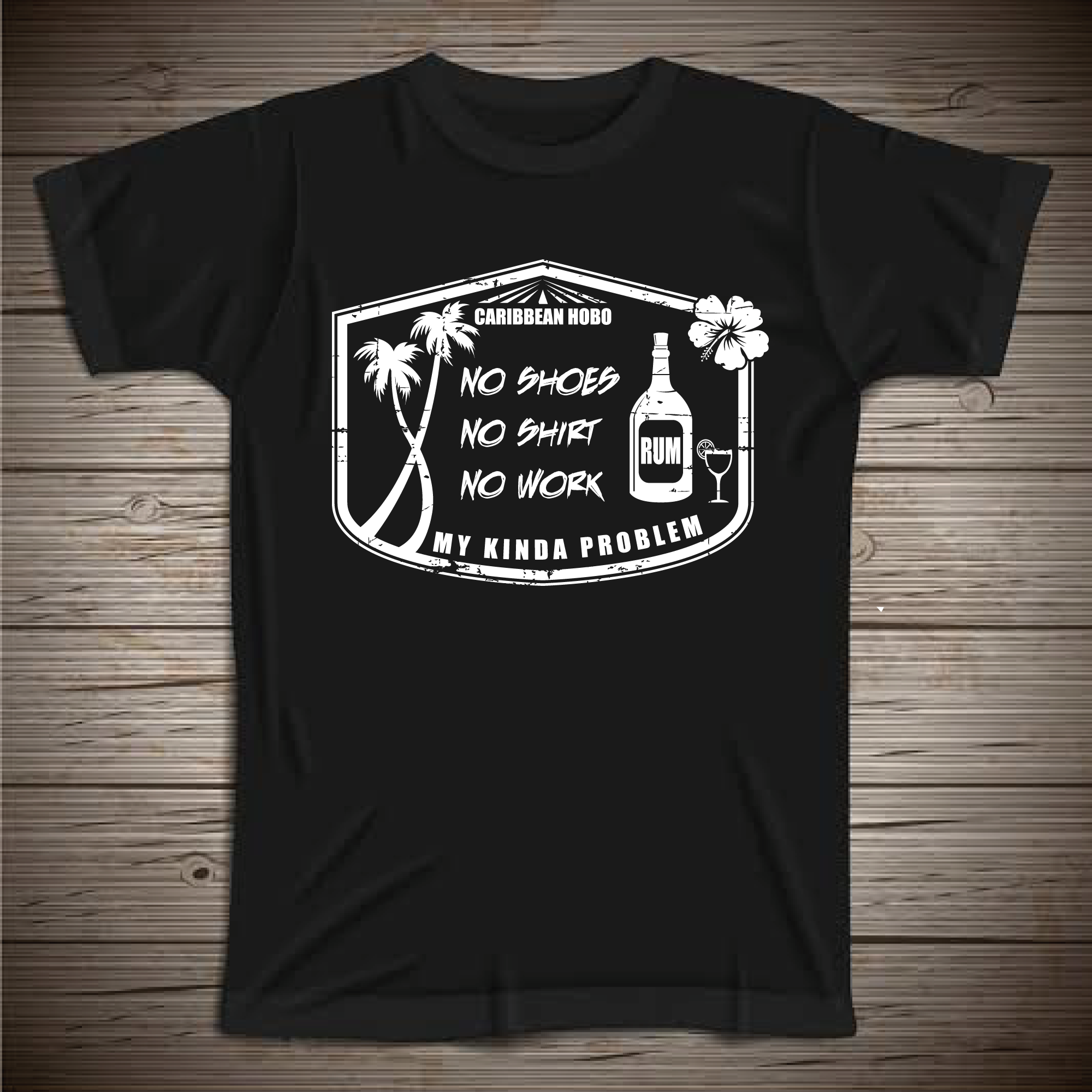 T-shirt Design by Ashraful100 for Caribbean Hobo | Design #28336900
