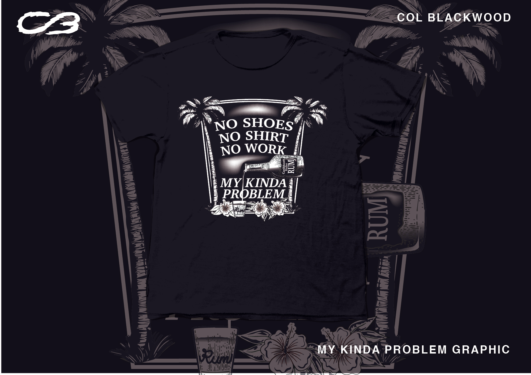 Diseño de Camiseta por Col 3 para Caribbean Hobo | Diseño #28348396