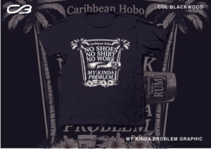 T-shirt Design by Col 3 for Caribbean Hobo | Design: #28350752