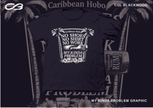 T-shirt Design by Col 3 for Caribbean Hobo | Design #28350972