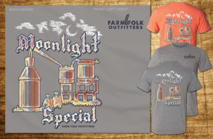 MoonLight Special tshirt design | T-Shirt-Design von CoffeeBreak88
