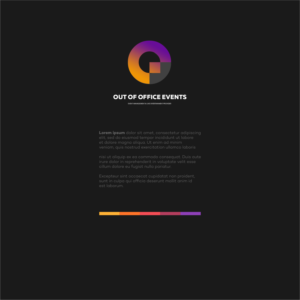 Logo Design by Roman Designs for Out of Office Events Ltd | Design: #28334067