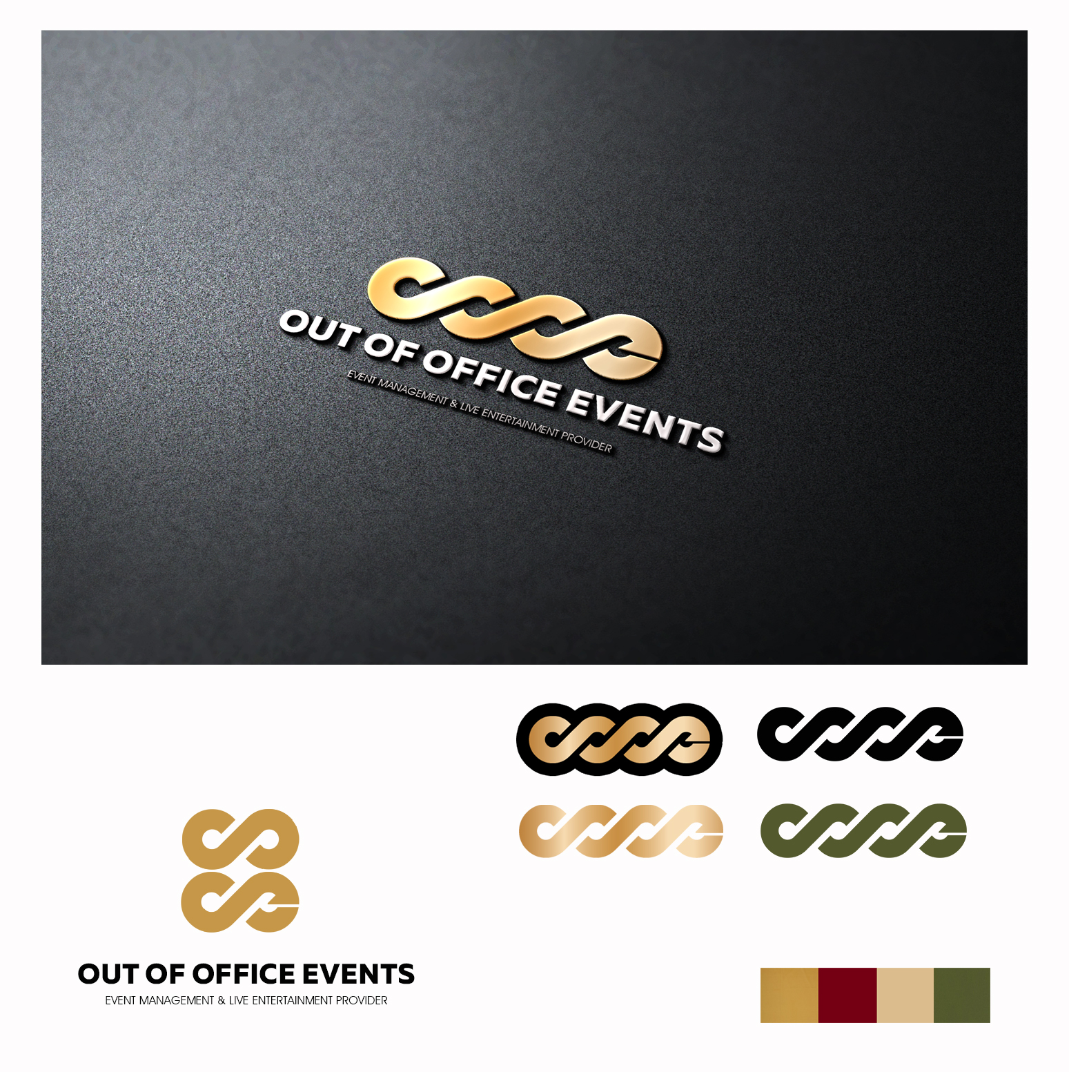 Logo Design by Roman Designs for Out of Office Events Ltd | Design #28336215