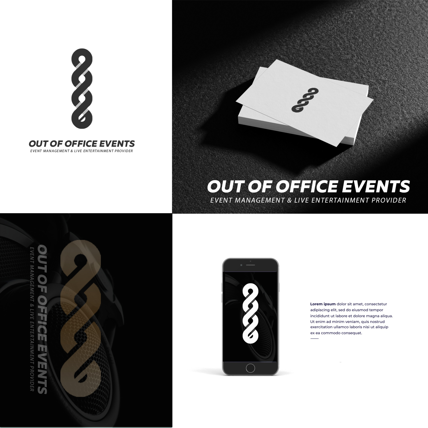 Logo Design by Roman Designs for Out of Office Events Ltd | Design #28338125