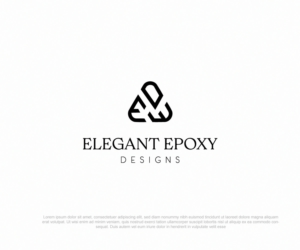 Logo Design by Niizam Uddin for Elegant Epoxy Designs | Design: #28340596