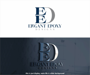 Logo Design by alkaline for Elegant Epoxy Designs | Design: #28336020