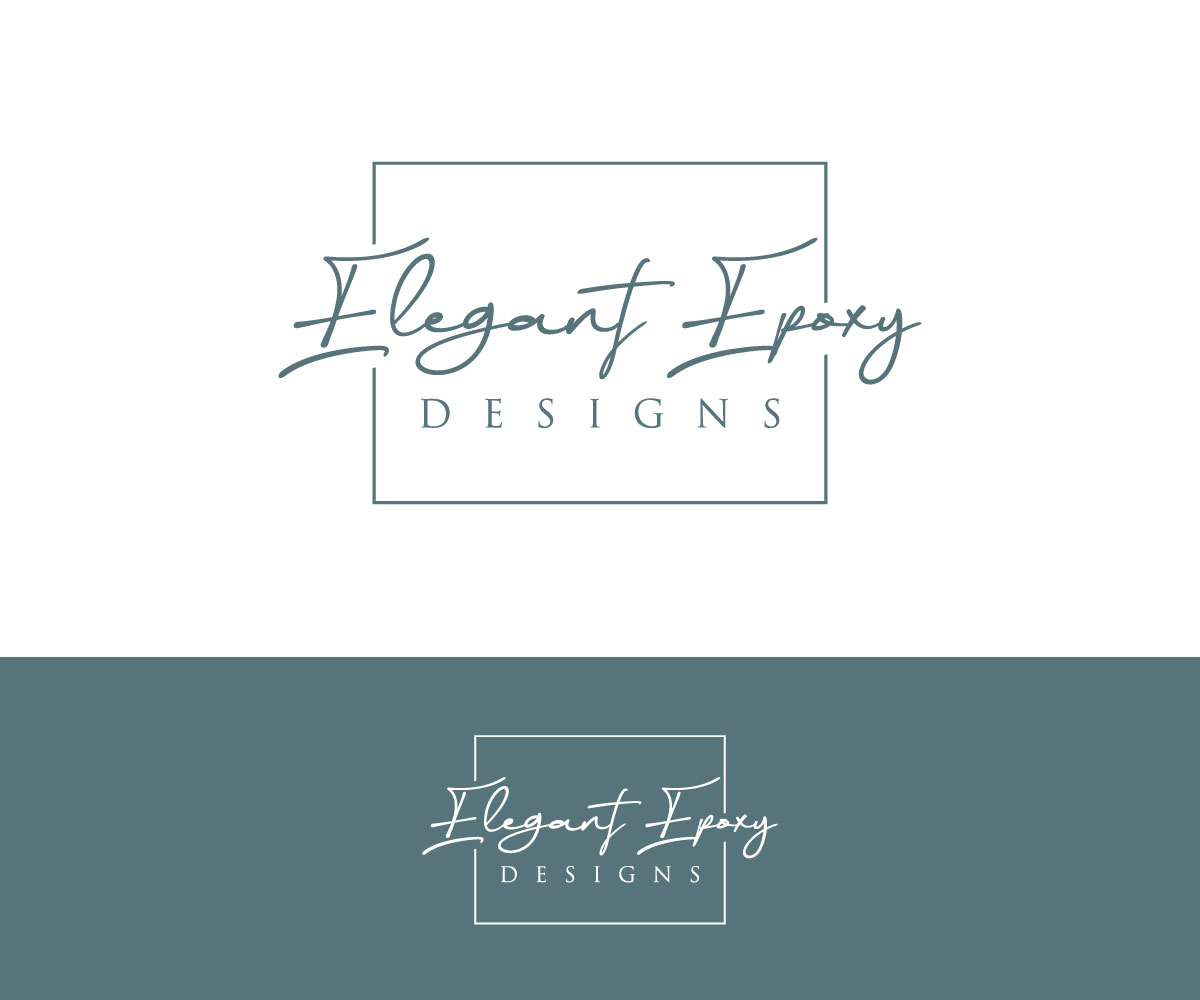 Logo Design by Kavth for Elegant Epoxy Designs | Design #28362811