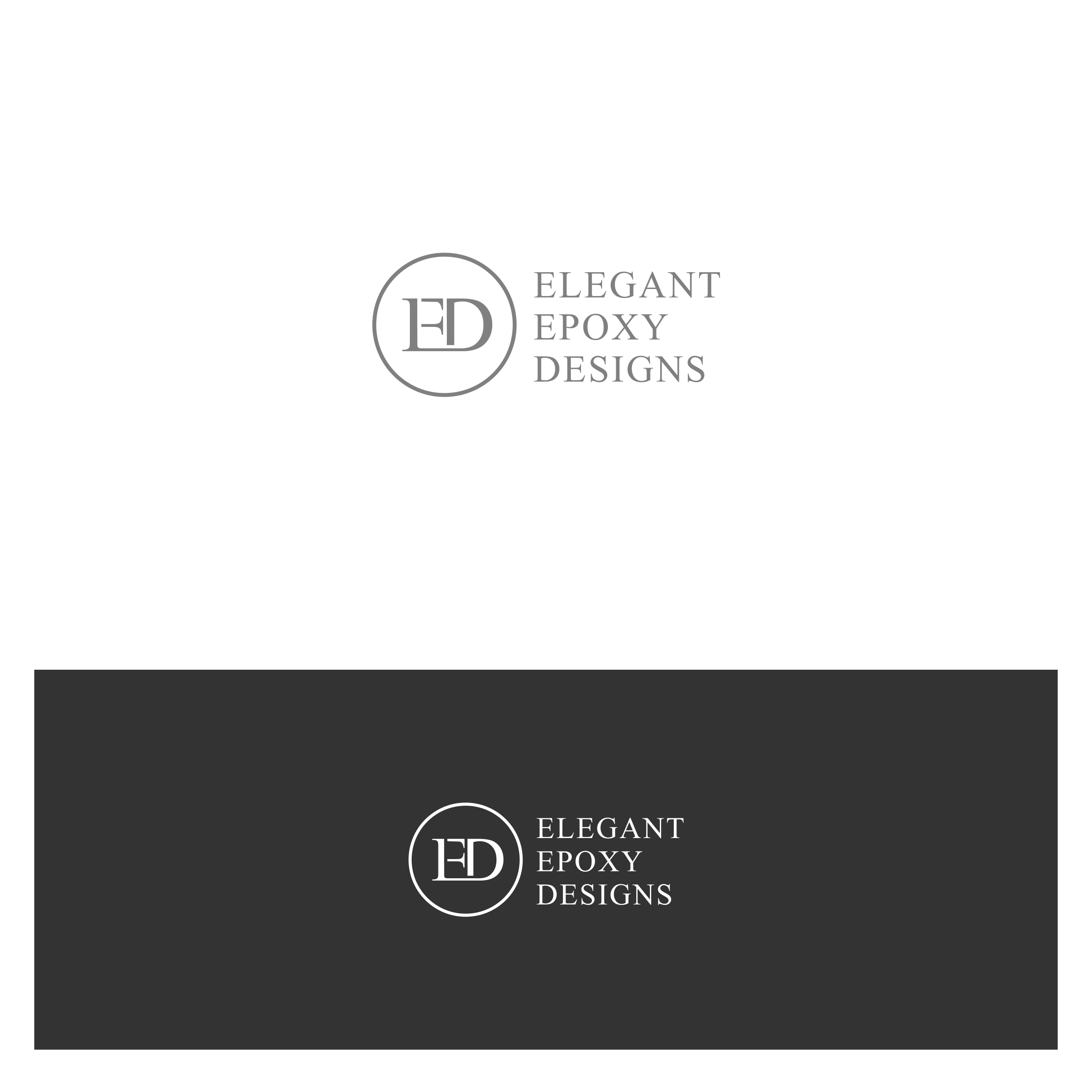 Logo Design by alzac for Elegant Epoxy Designs | Design #28370886
