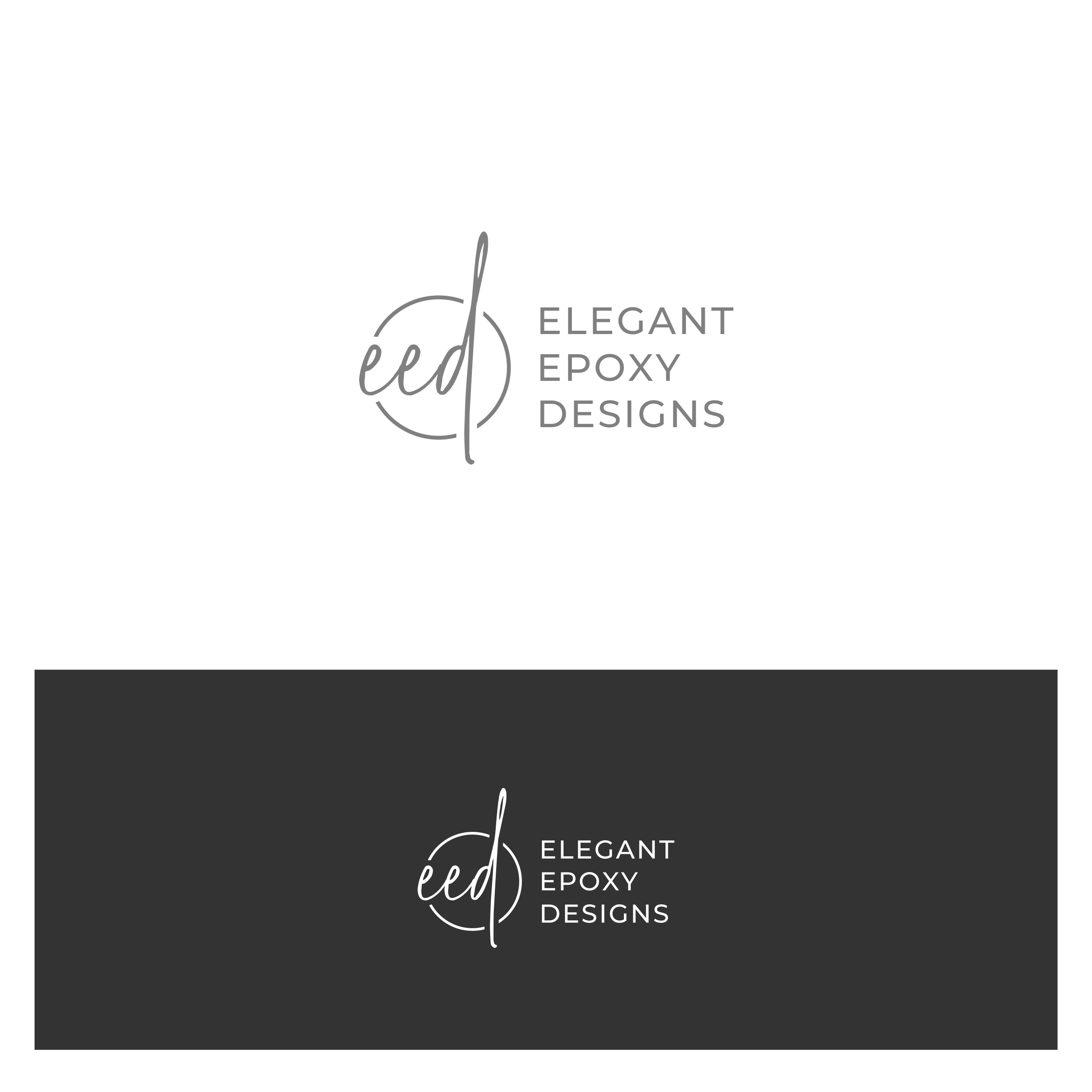 Diseño de Logo por alzac para Elegant Epoxy Designs | Diseño #28370899
