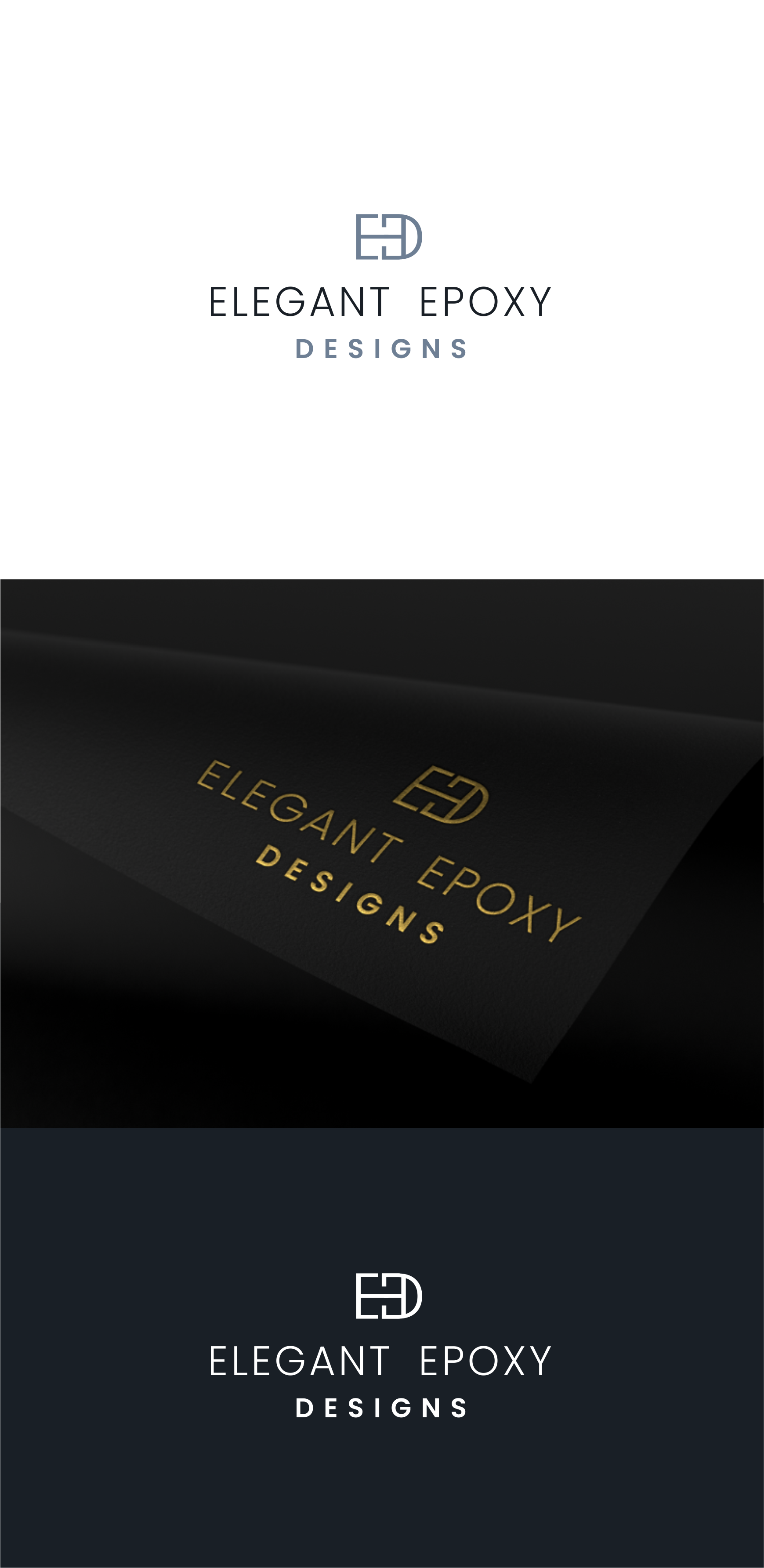 Logo Design by *mary for Elegant Epoxy Designs | Design #28336176