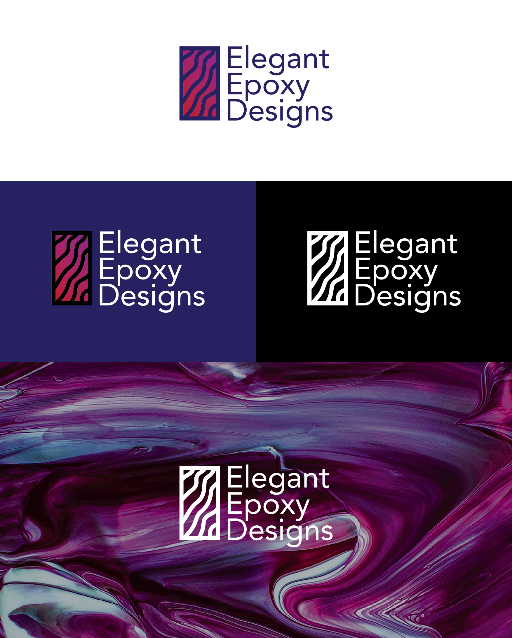 Logo Design by Filo F for Elegant Epoxy Designs | Design #28339525