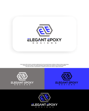 Logo Design by QILLASOFT-Design for Elegant Epoxy Designs | Design: #28348650