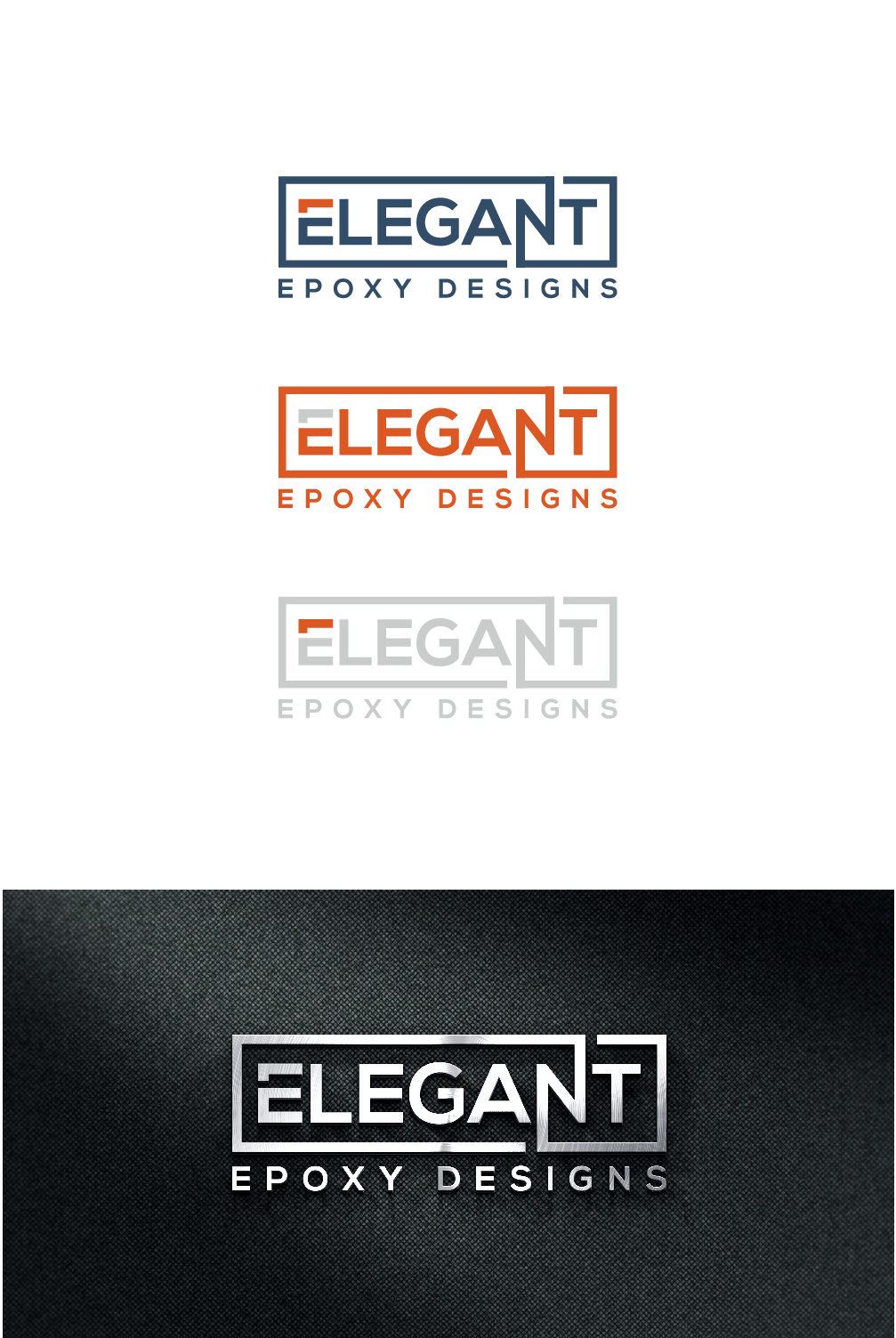 Logo Design by Ayub Zafar for Elegant Epoxy Designs | Design #28346442