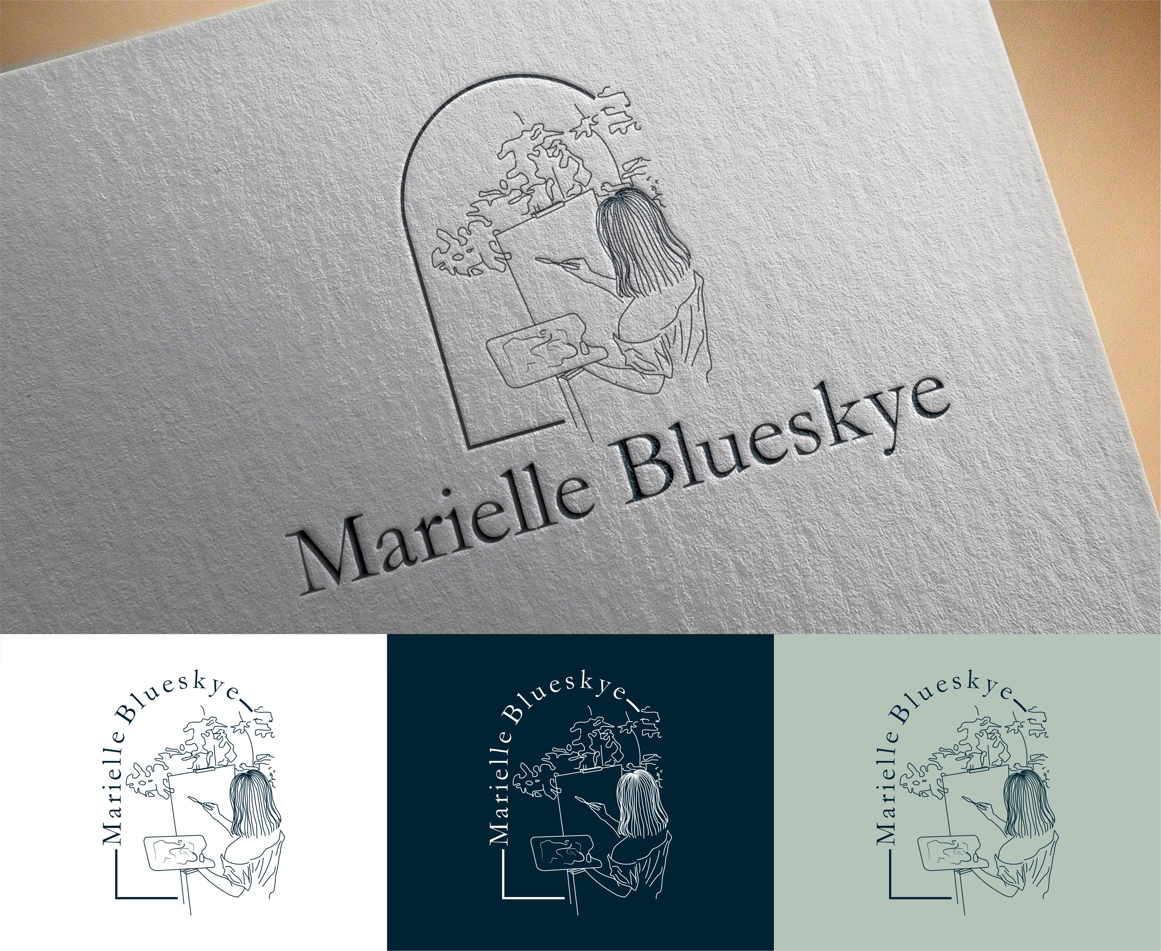 Logo Design by vta for Blueskye Design Studio | Design #28342351