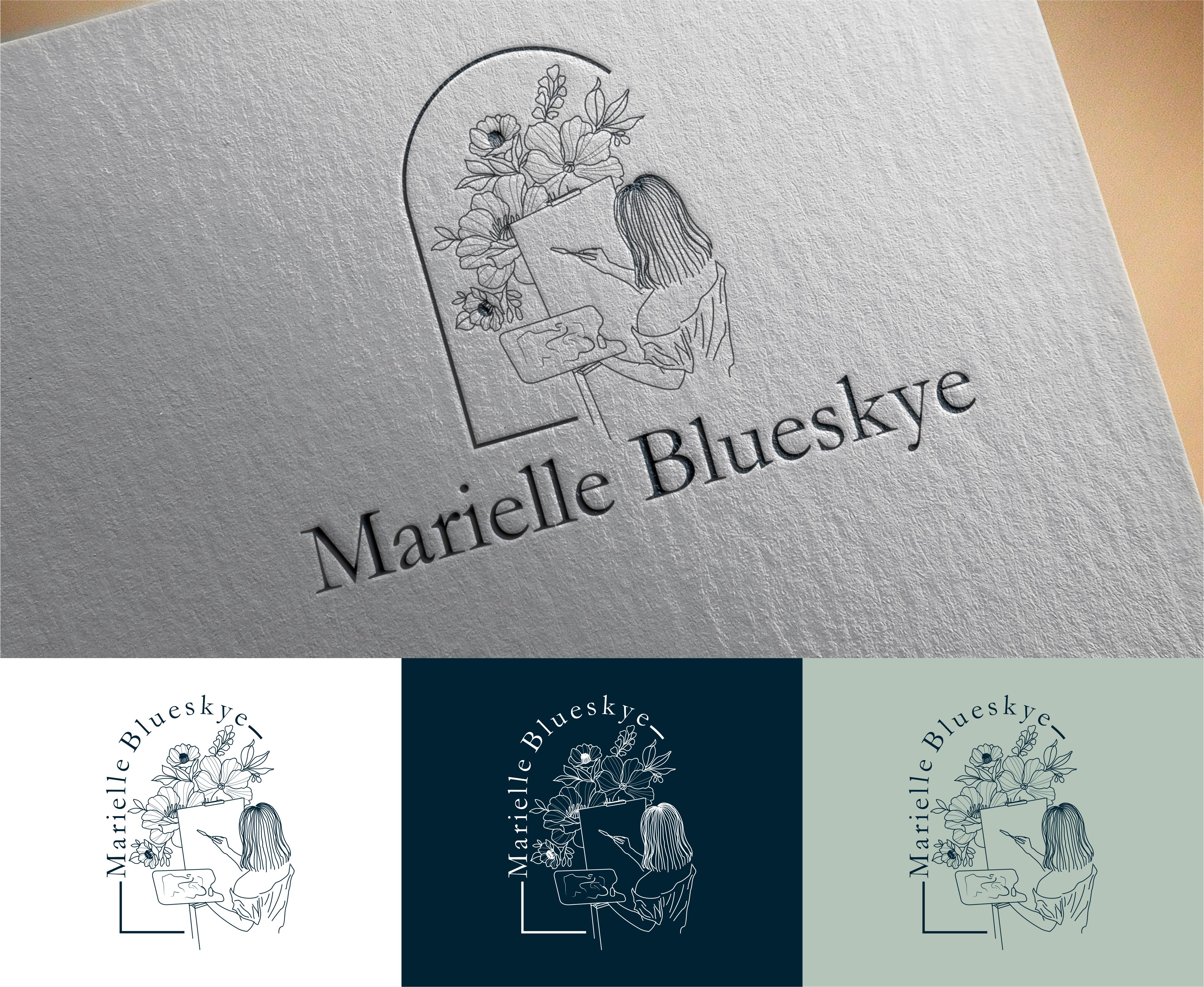 Logo Design by vta for Blueskye Design Studio | Design #28342588