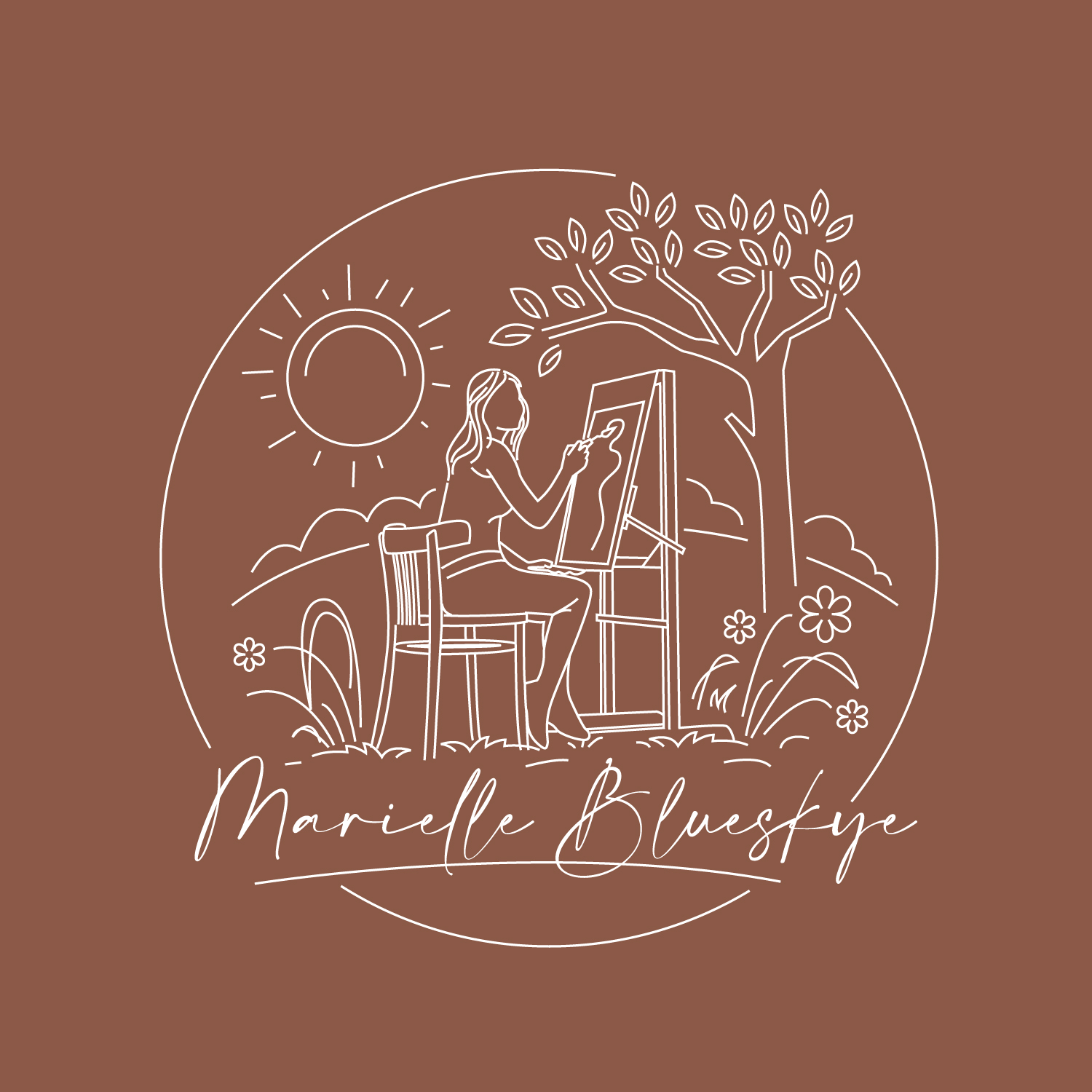 Logo Design by geni for Blueskye Design Studio | Design #28345897