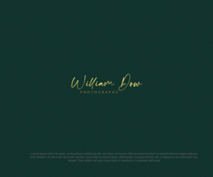 Logo Design by Niizam Uddin for William Dow Photographs | Design: #28340618