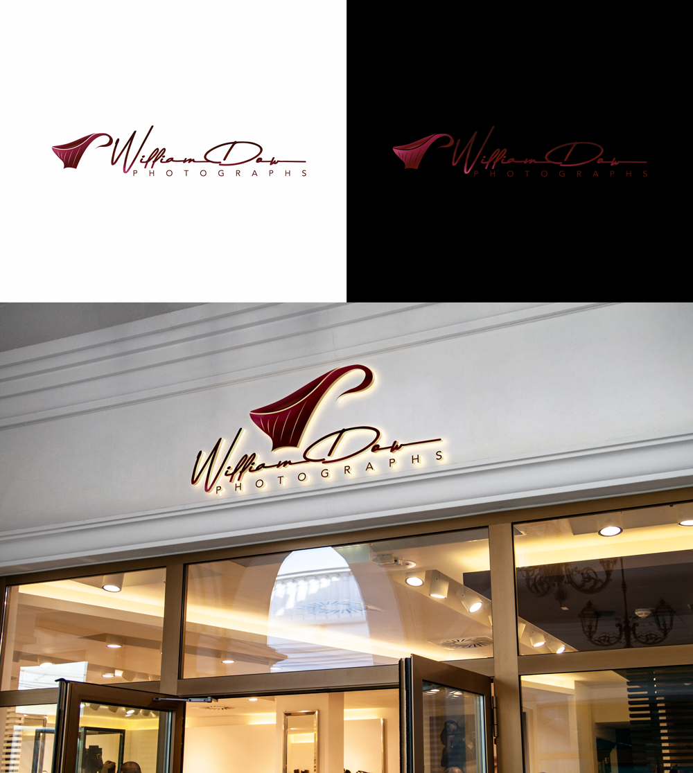 Logo Design by Artist World for William Dow Photographs | Design #28340177