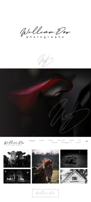 Logo Design by AHGDesign for William Dow Photographs | Design #28350653