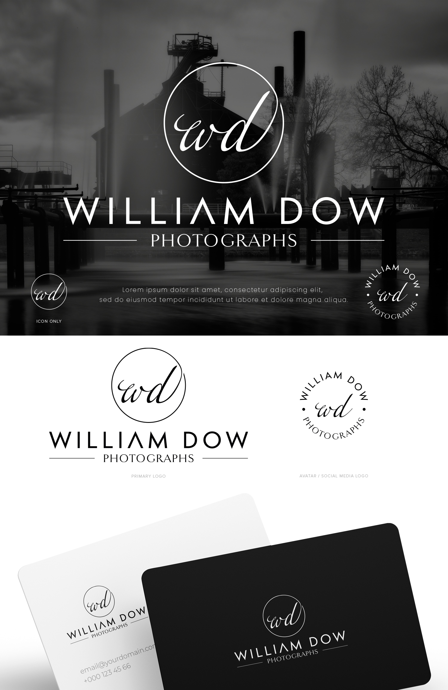 Logo Design by designbysy for William Dow Photographs | Design #28350778