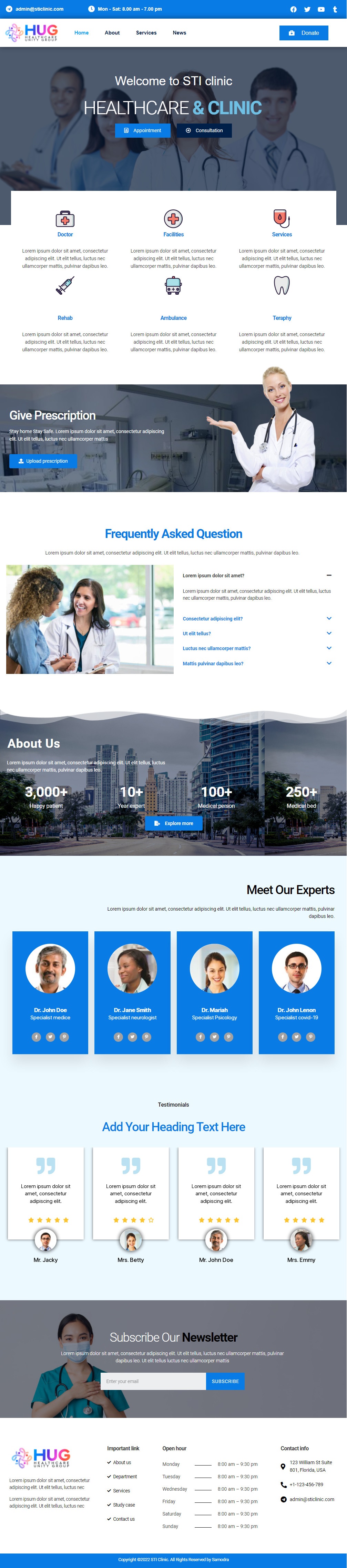 Web Design by Samodra for iConnect Family Chiropractic | Design #28354586