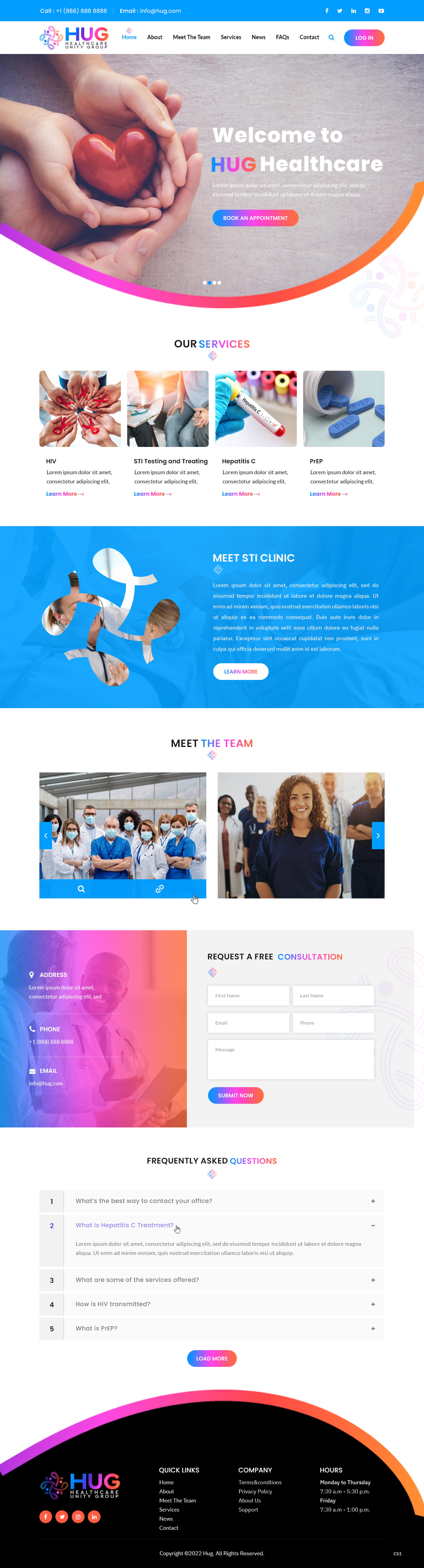 Web Design by pb for iConnect Family Chiropractic | Design: #28366253