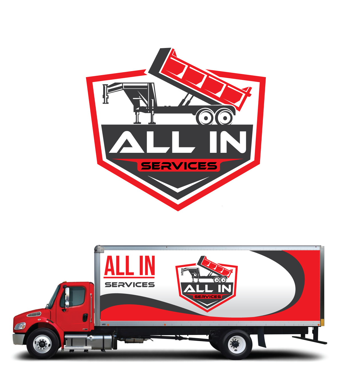 Logo Design by Om Namah Shivay for All In Services | Design #28334939