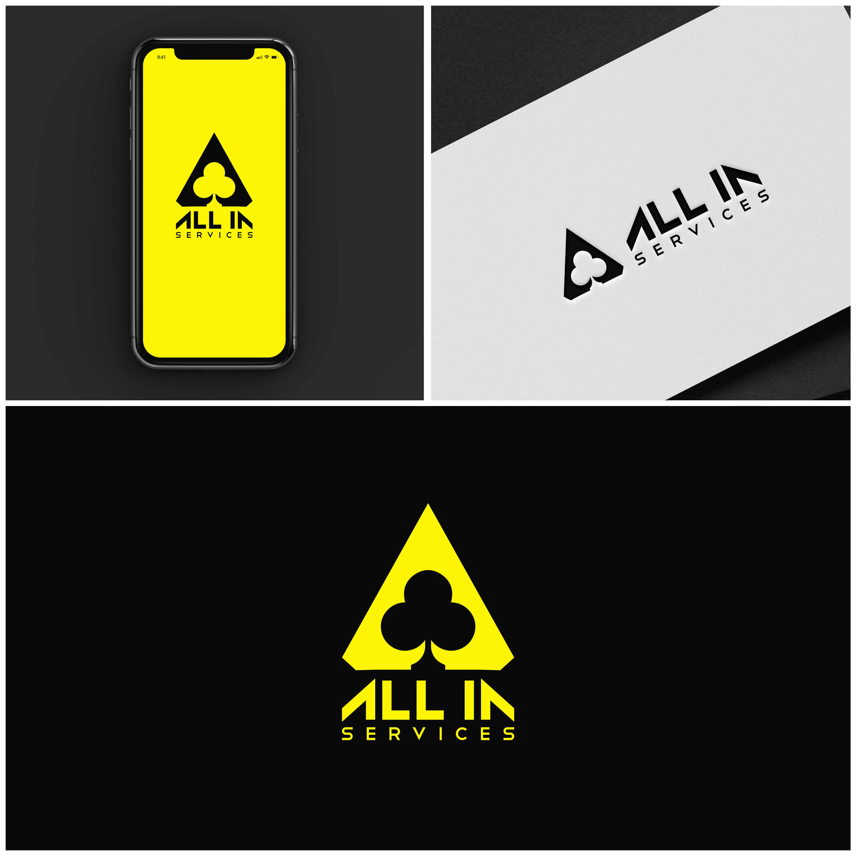 Logo Design by ICKE for All In Services | Design #28348649
