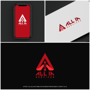 Logo Design by ICKE for All In Services | Design: #28348653