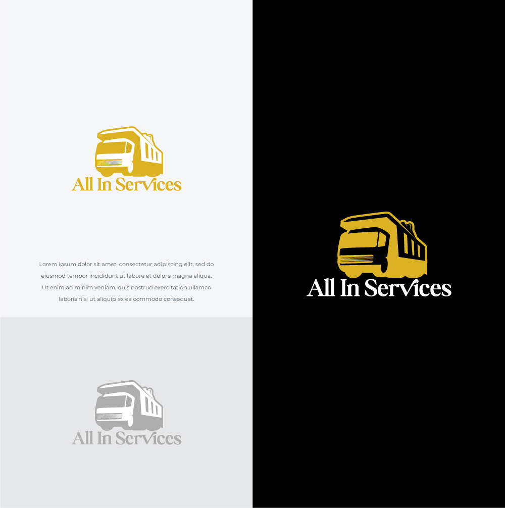Logo Design by HWdesigns for All In Services | Design #28343717