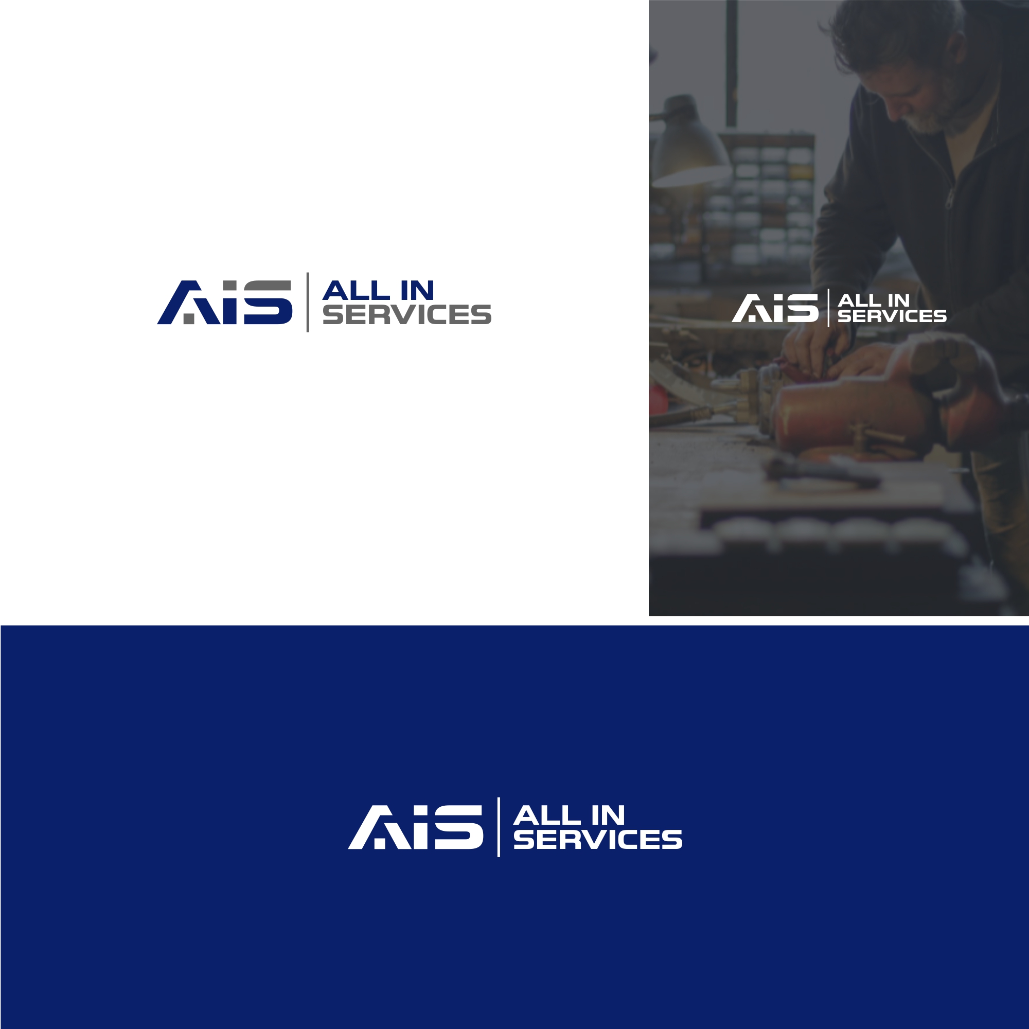 Logo Design by MX LogoArt for All In Services | Design #28338362