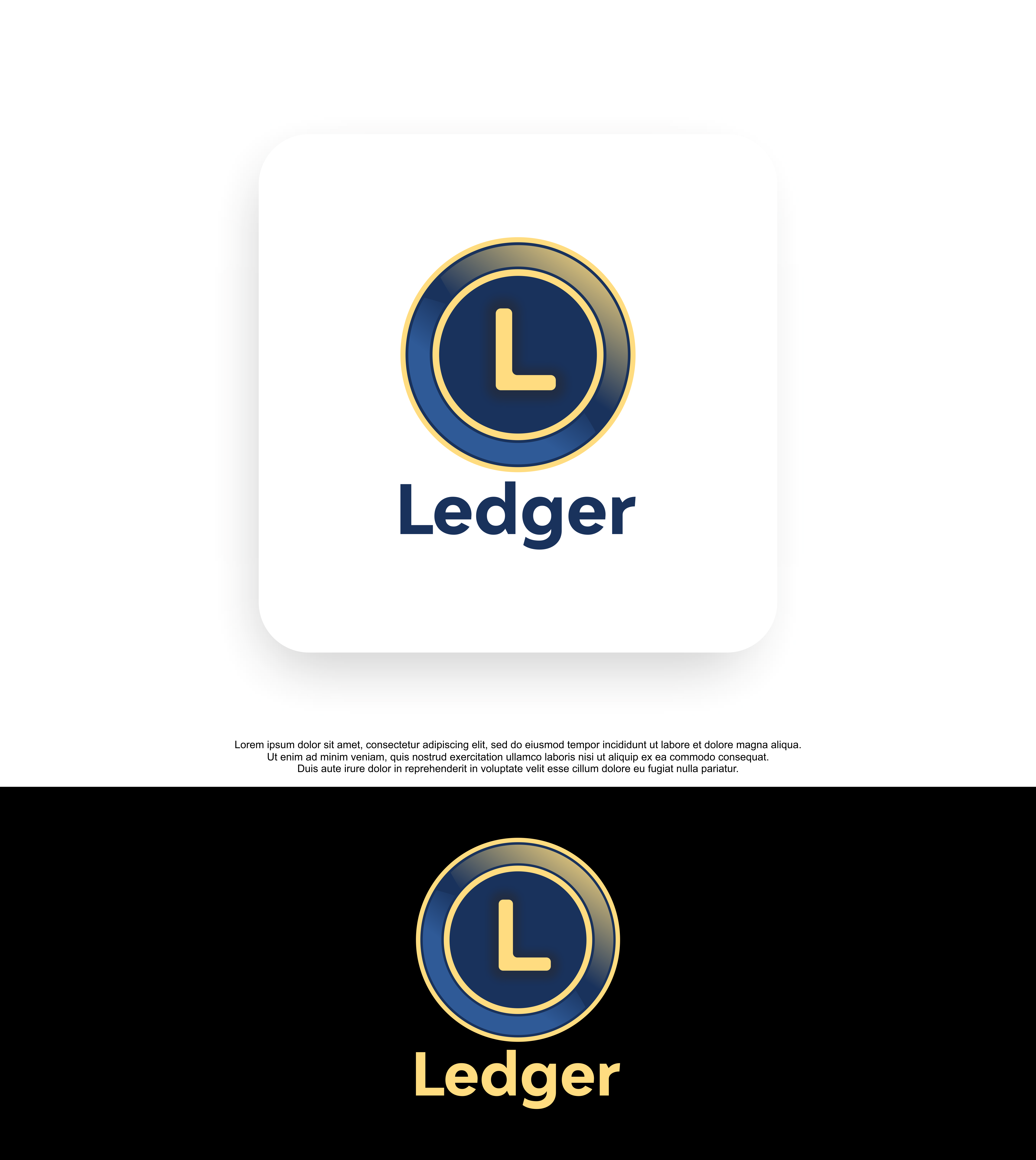 Logo Design by QILLASOFT-Design for Ledger | Design #28354373