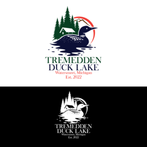 Tremedden   Duck Lake    Watersmeet, Michigan   Est. 2022 | Logo Design by Logo of god