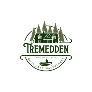 Tremedden   Duck Lake    Watersmeet, Michigan   Est. 2022 | Logo-Design von Ansh Design