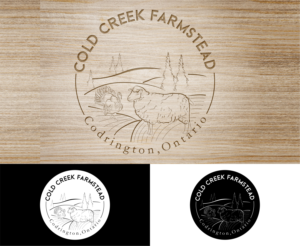 Logo-Design von vta für Cold Creek Farmstead | Design #28340237