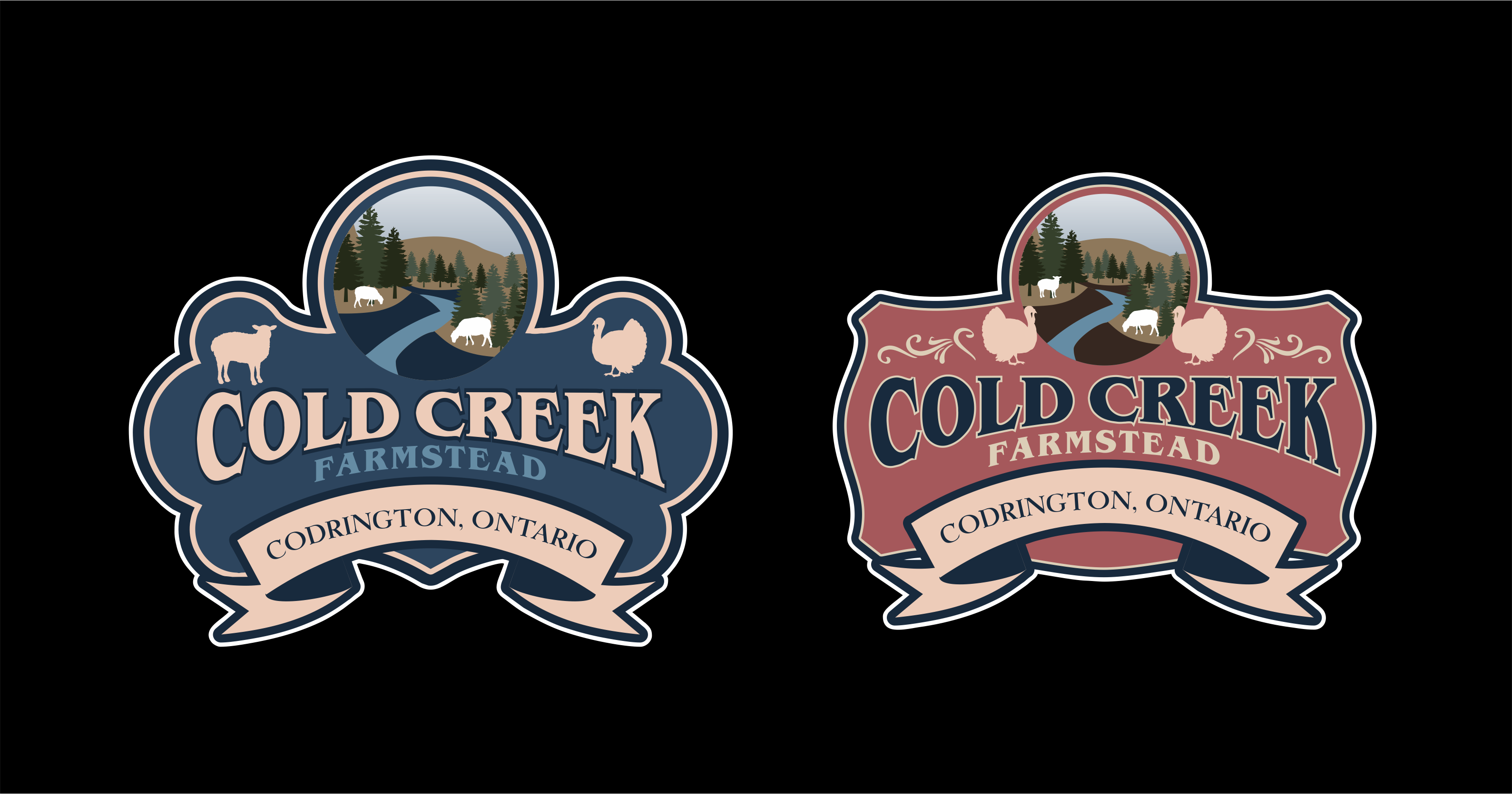 Logo Design by pa2pat for Cold Creek Farmstead | Design #28337755