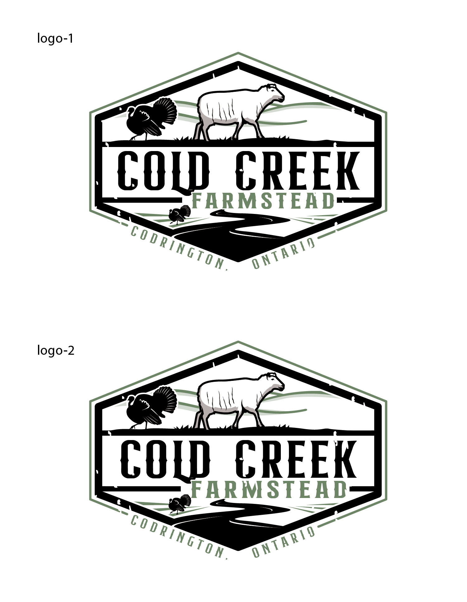 Diseño de Logo por logoQ para Cold Creek Farmstead | Diseño: #28347926