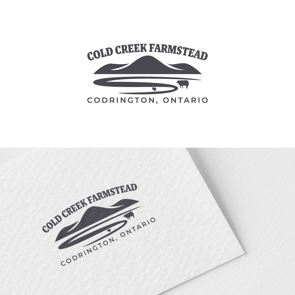 Diseño de Logo por NOMLAS para Cold Creek Farmstead | Diseño #28338507